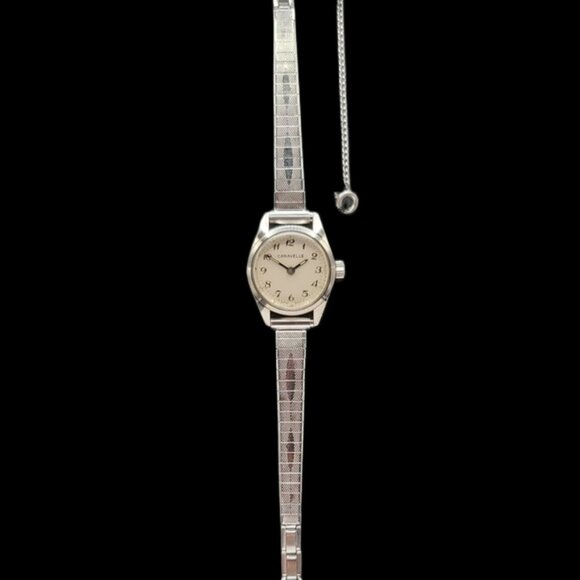 Caravelle Womens 7-Jewelled Mechanical Watch - Picture 1 of 8